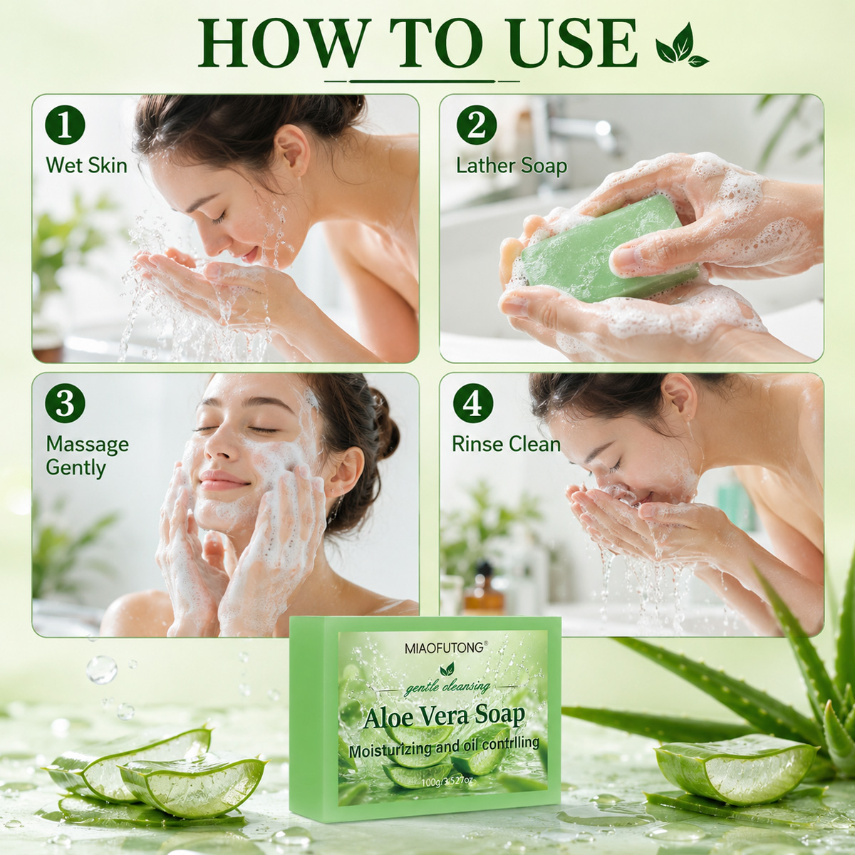 Мыло ручной работы с алоэ вера – обзор и цена Skincare Natur E